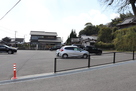 綾部八幡神社の駐車場…