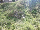 亀山城二の丸帯曲輪の石積み…