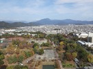 県庁から見た駿府城公園…