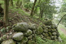 石の門砦の石垣