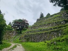 岩村城の六段壁…