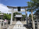 城趾の白山神社…