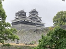 天守　加藤神社から…