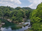 牛淵橋からの全景…