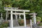 木代神社の鳥居…