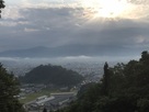 日の出の越前大野城by犬山…