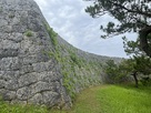 一の郭北面石垣…