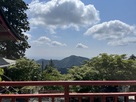 御岳神社本殿前からの眺望…