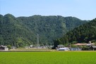 文殊山城 遠景（南より）…