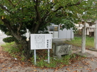 八坂神社と案内板…