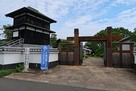 田中城 下屋敷入口の本丸櫓…