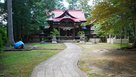 本丸の朝浦八幡神社