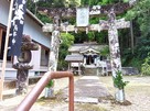 登城口のある天神社…