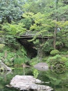 夏の紅葉渓庭園…