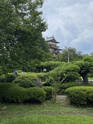 天守と庭園