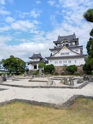 天守と小天守と八陣の庭…