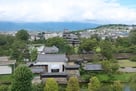 市役所から見た松本城…