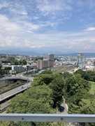 天守最上階より(小田原駅方面)…