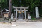 中山城 登城の起点となる富士神社…