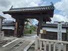 法鷲寺にある移築門…