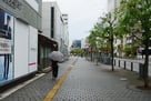 大手門跡からの模擬天守…