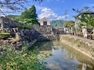 竹中陣屋（水堀越しの風景）…