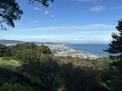 石垣山城本丸跡からの眺望風景…