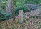 奥沢城跡碑