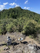 金鑽神社奥宮と御嶽本峰…