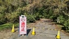 古城山公園入口…