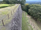 天守台から見た本丸北西面石垣…