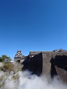 熊本城　二様の石垣…