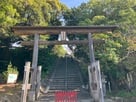 名島神社への階段…