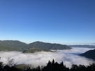 雲海に浮かぶ竹田城…