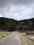 安土城　城址風景…