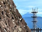 石垣と冨士山