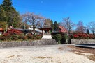 駒場城 長岳寺（長岳寺駐車場より）