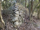 尼子神社跡の石垣