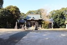 生津城跡の八幡宮…