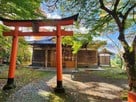 出石城郭内の有子山稲荷神社…