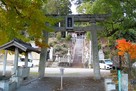 櫛渕八幡神社鳥居…