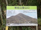 登山口案内板