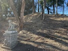 城山稲荷神社土塁…