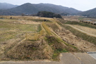 城域南側から鹿島神社方面…