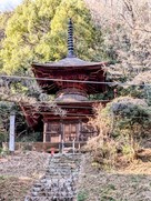 金鑚神社の多宝塔…