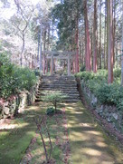 高祖神社石段