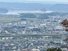 西の眺望（湖山池の東岸）…