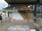 鳥取城中ノ御門渡櫓門原寸大模型…