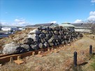 清洲城発掘石垣…