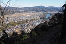 眼下に城下町・兼山…